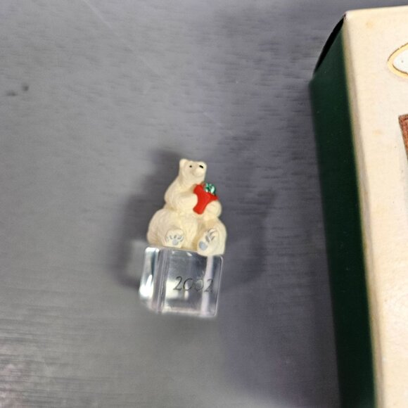 Hallmark Keepsake Ornament Ice Block Buddies Miniature Set of 3 New With Box - Picture 2 of 4